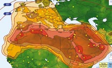 Arabsat BADR-3 Ku-band Downlink